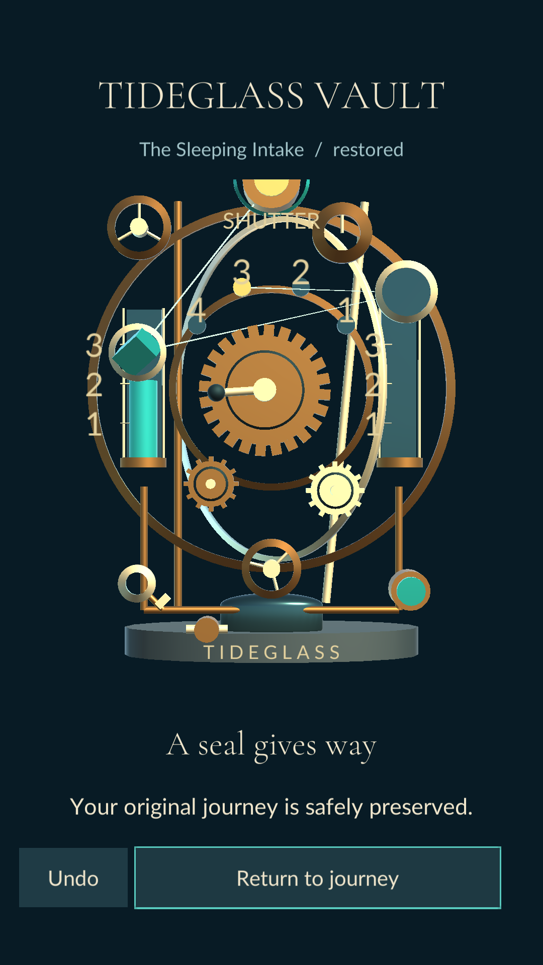 Tideglass Vault gameplay screenshot 3